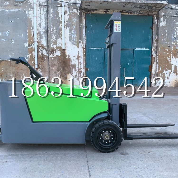 潜江市小型电动叉车1吨2吨步行站驾式电瓶堆高充电装卸车液压升降车铲车